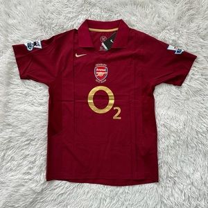 Thierry Henry Arsenal Retro Vintage Nike Home Premier League Soccer Jersey